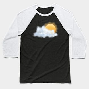 Cloudy Sunshine Baseball T-Shirt